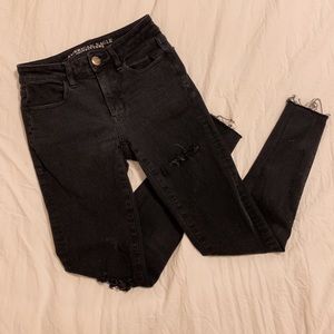 Black 360 ° Super Stretch Jeans!